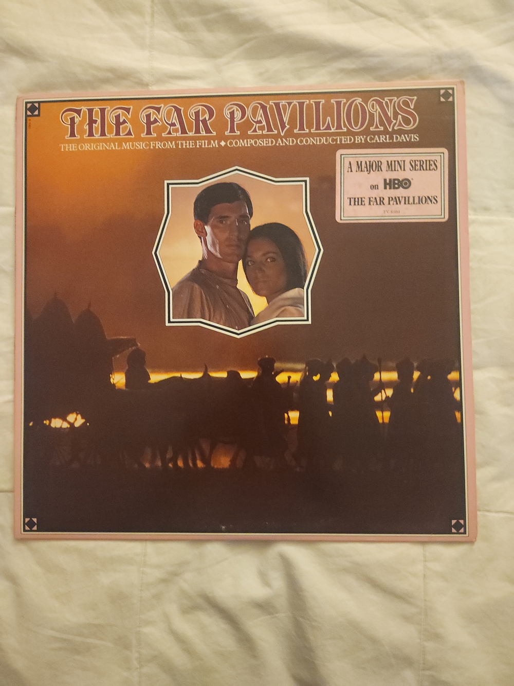 The Far Pavilions Vinyl Record - DJ COPY NEVER PLAYED EX! HBO SERIES